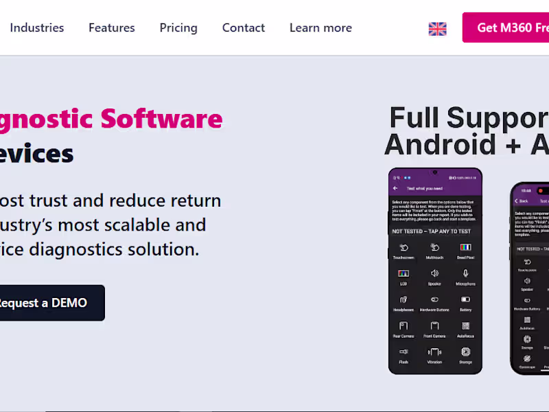 Cover image for Project Title
Mobile Device Diagnostic Software