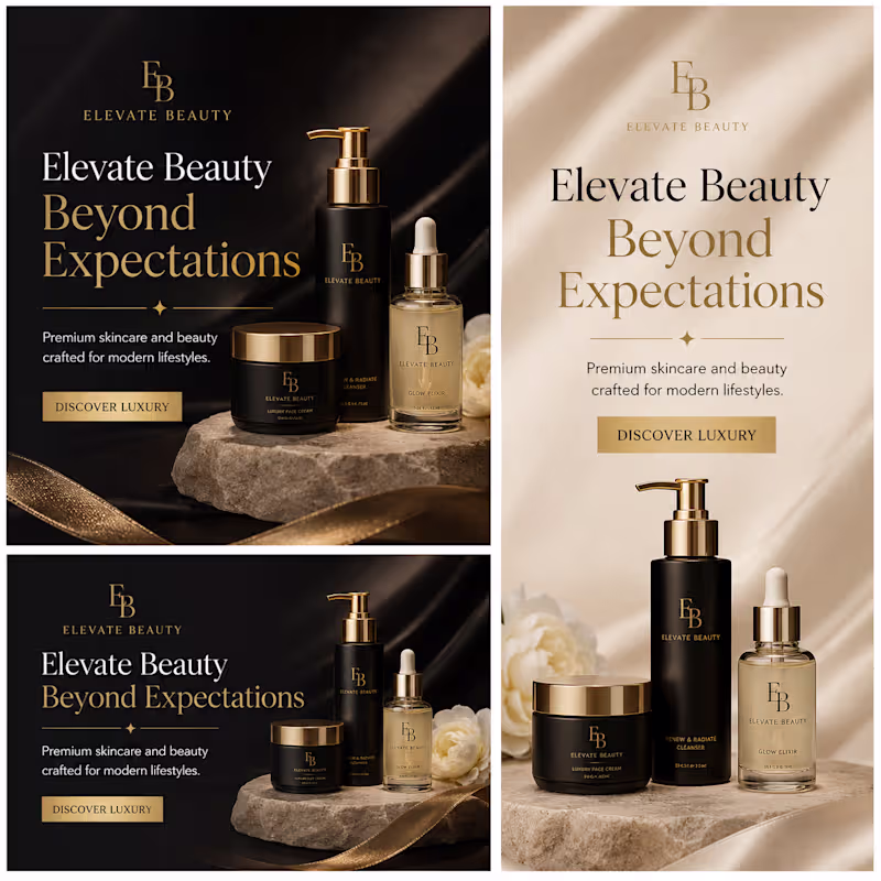 Cover image for Luxury Beauty Advertising Campaign
Premium Social