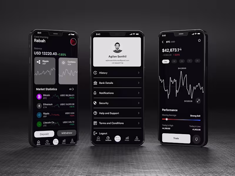 Cover image for Crypto Trading App – Simplifying