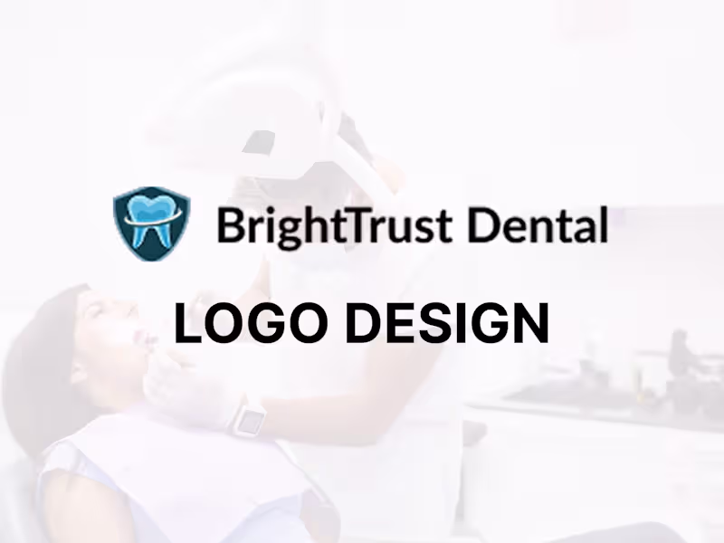 Cover image for Bright Trust Dental Clinic | Logo Design Service