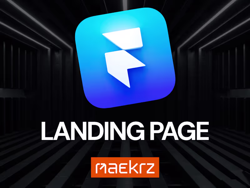 Cover image for Framer ⚡️ Landing Page - Full Design & Development