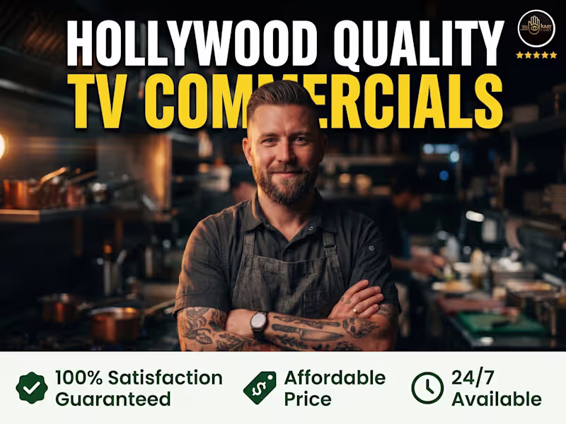 Cover image for Hollywood-quality AI video commercial for your brand