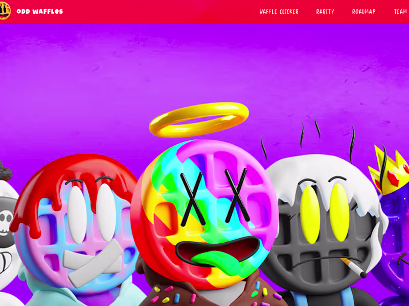 Cover image for Odd Waffles