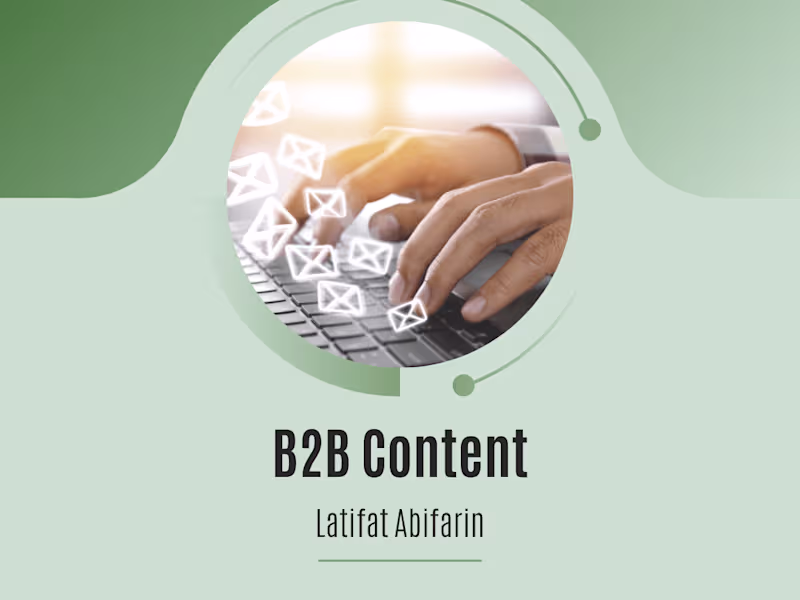 Cover image for B2B Content: 4D Systems Whitepaper Introduction