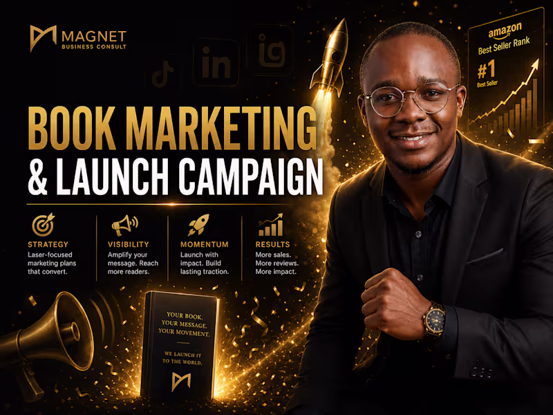Cover image for Book Marketing & Launch Campaign