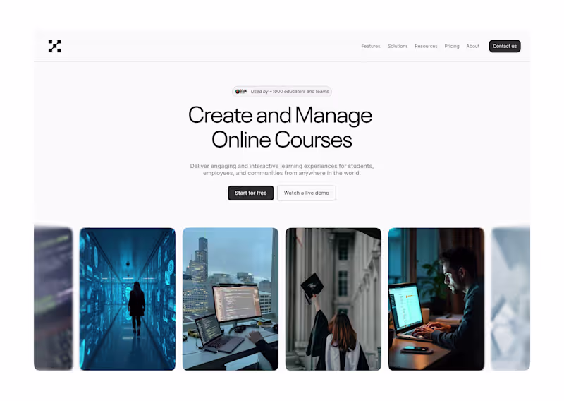 Cover image for Framer Landing Page Design