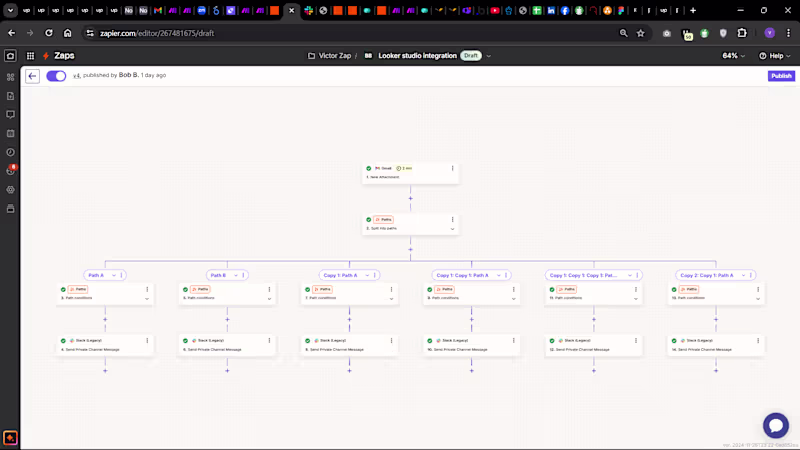 Cover image for Gmail Attachment → 6-Path Conditional