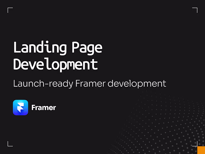 Cover image for Framer Development