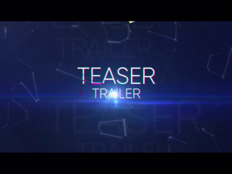 Cover image for Make a Cinematic Video/Game/Book Trailer
