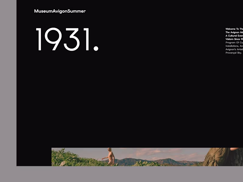 Cover image for Museum of Avignon (Summer Catalog)