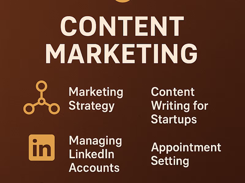 Cover image for Content Strategy & Blog Article Package