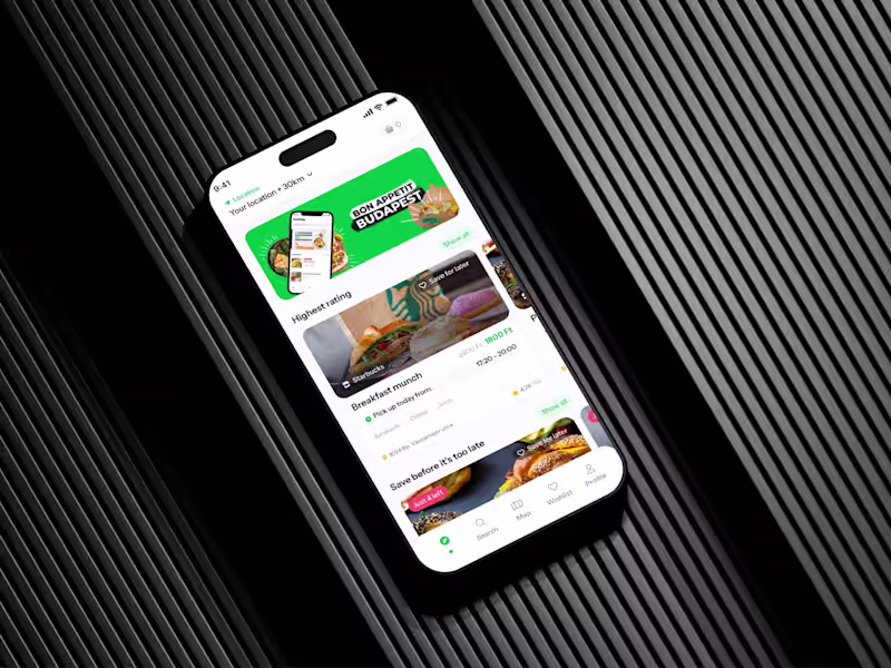 Cover image for Munch.eco I App & Website redesign