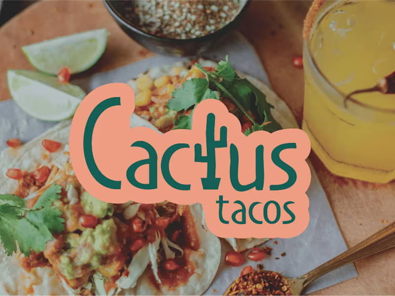 Cover image for 🌵Cactus tacos - Visual Brand Indentity
