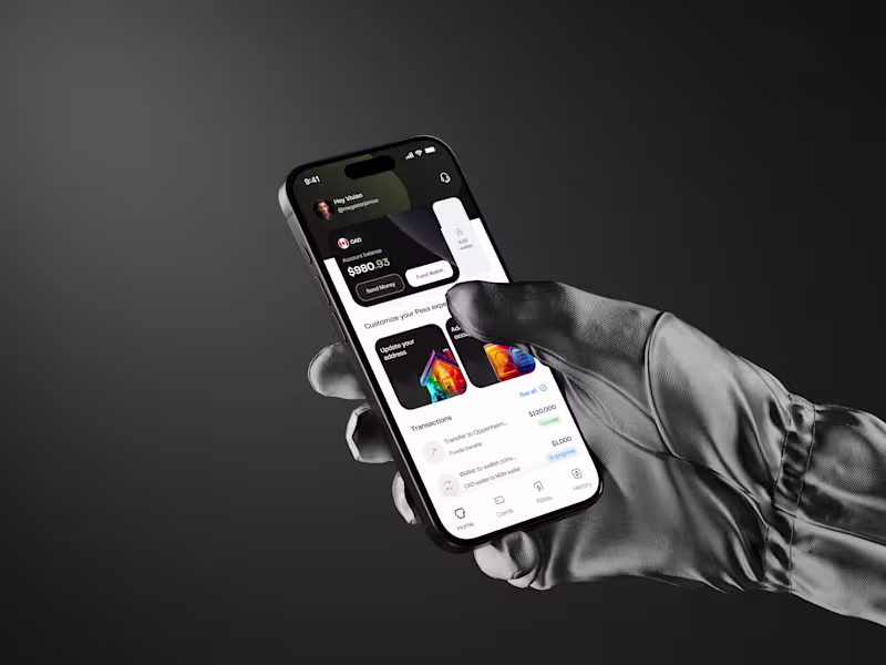 Cover image for Pesa mobile app redesign