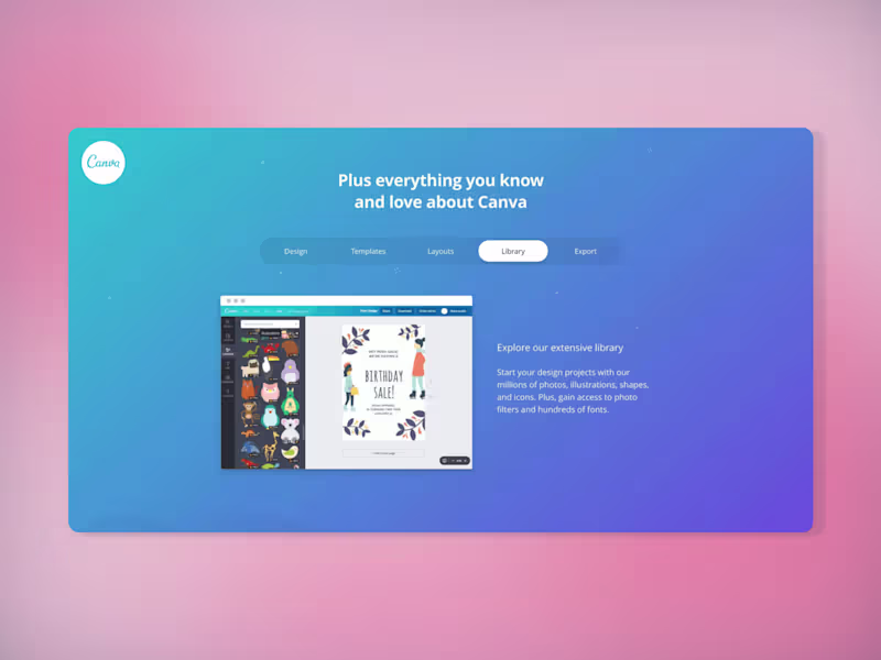 Cover image for Canva: Touches of delight through animations