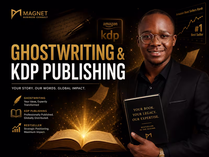 Cover image for Ghostwriting & Amazon KDP Publishing