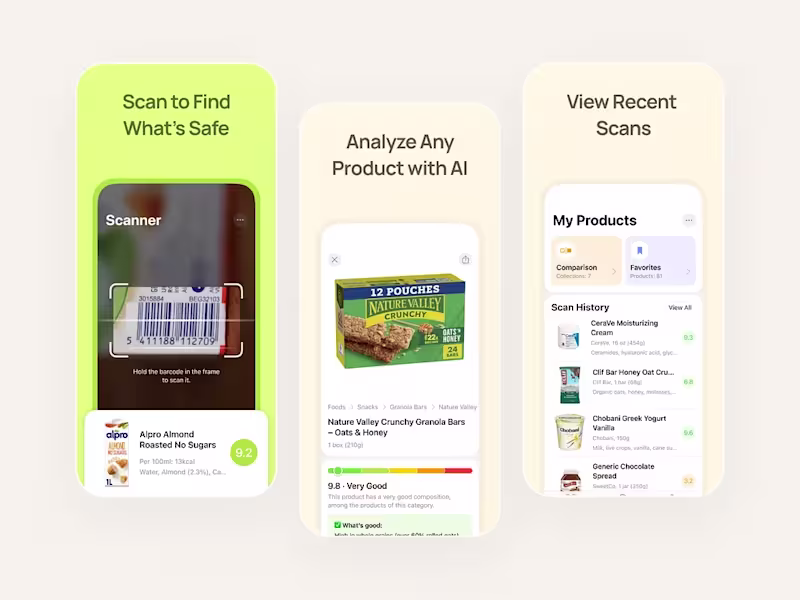 Cover image for Ai Product Scanner App Screenshots