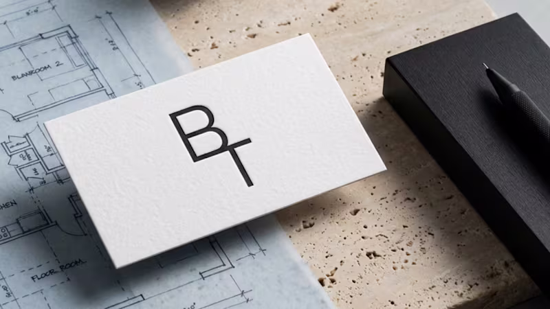 Cover image for Belltower Architects | Minimalist Monogram Identity