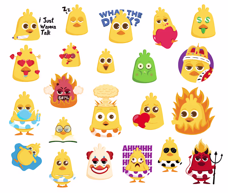Cover image for Some random emojis I did