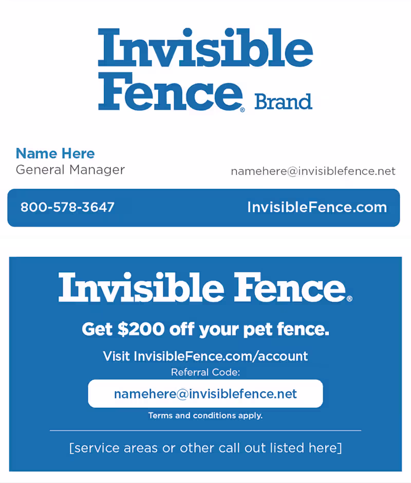 Cover image for Invisible Fence Brand Design