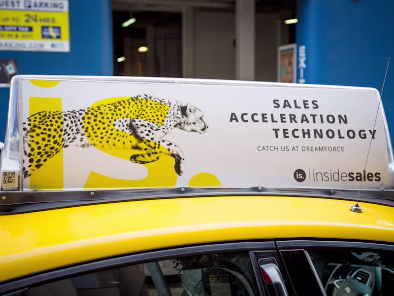 Cover image for Dreamforce Campaign Visuals for InsideSales.com