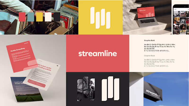 Cover image for Branding & Presentation Design for Streamline Studios