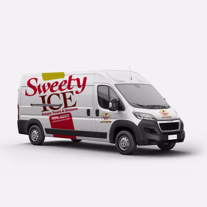 Cover image for Brand application and vehicle graphics design for a consumer...