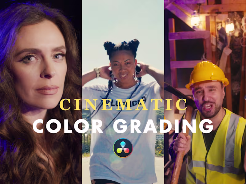 Cover image for Color Grading & Color Correction for Video (8 min)