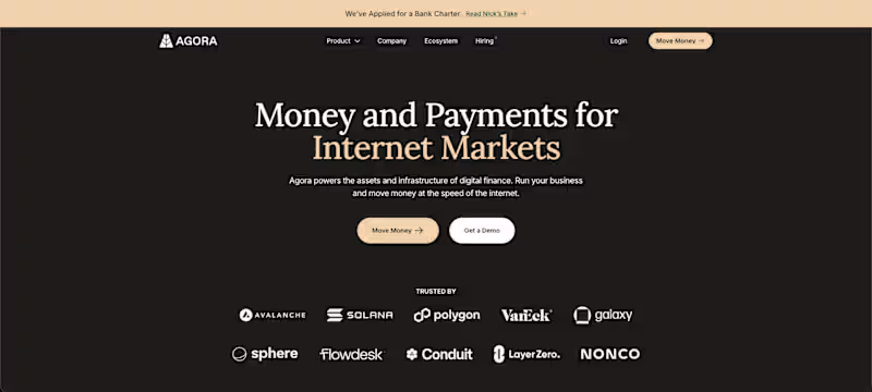 Cover image for Agora Finance
