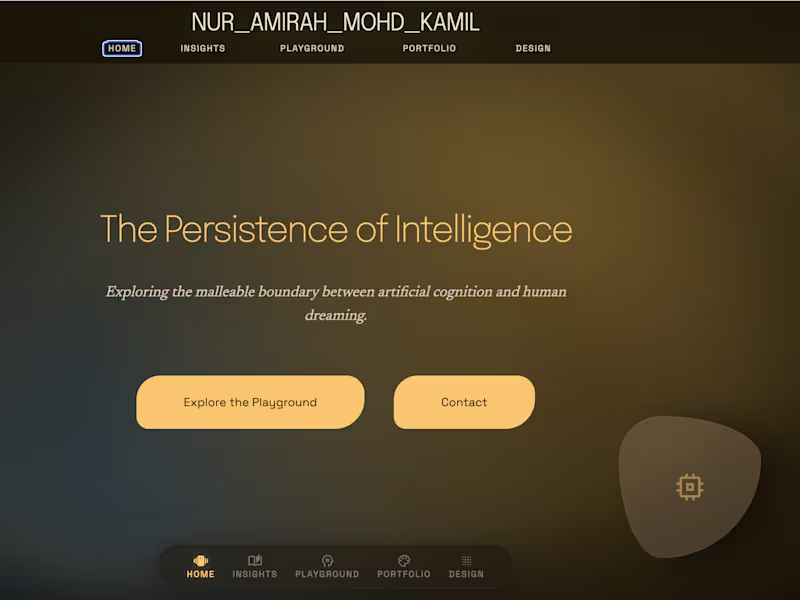 Cover image for The Persistence of Intelligence