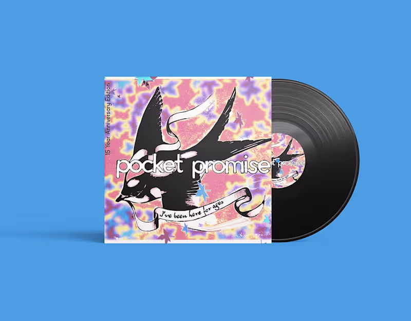 Cover image for Digipak and Vinyl Artwork Design for Pocket Promise