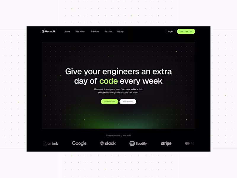 Cover image for Marzo AI - Coordination Layer for Engineering Teams