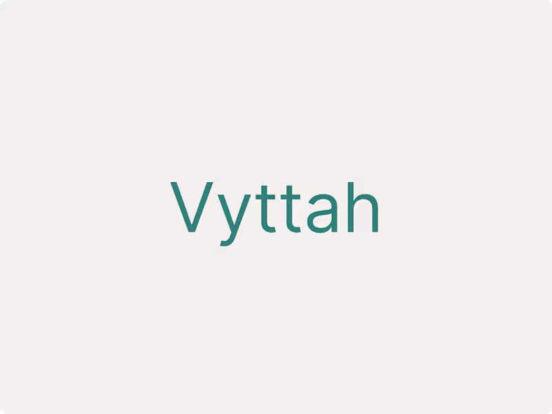 Cover image for Vyttah : A Saas Based Application