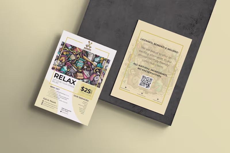 Cover image for Double sided Flyer
