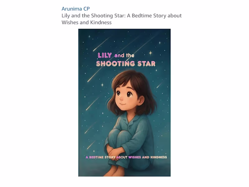 Cover image for Custom Children's Book - Human Written & AI Illustrated