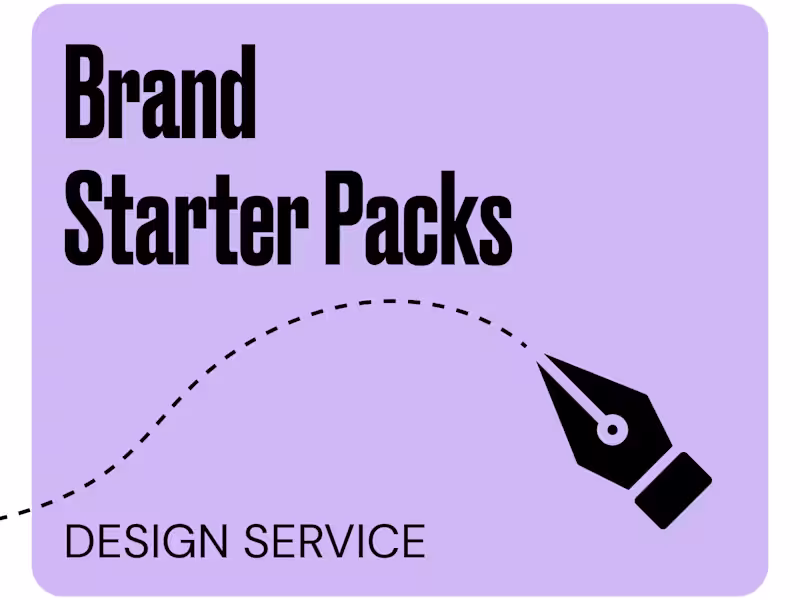 Cover image for Brand Starter Packs ⭐️