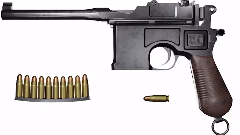 Cover image for Mauser C96 3D Model