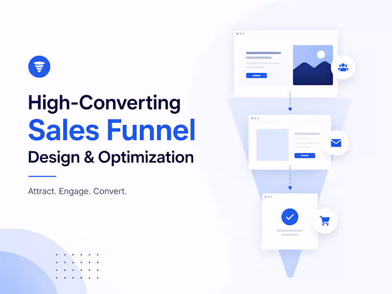 Cover image for High-Converting Sales Funnel Design & Optimization