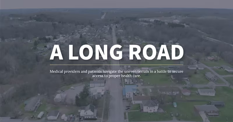 Cover image for A Long Road