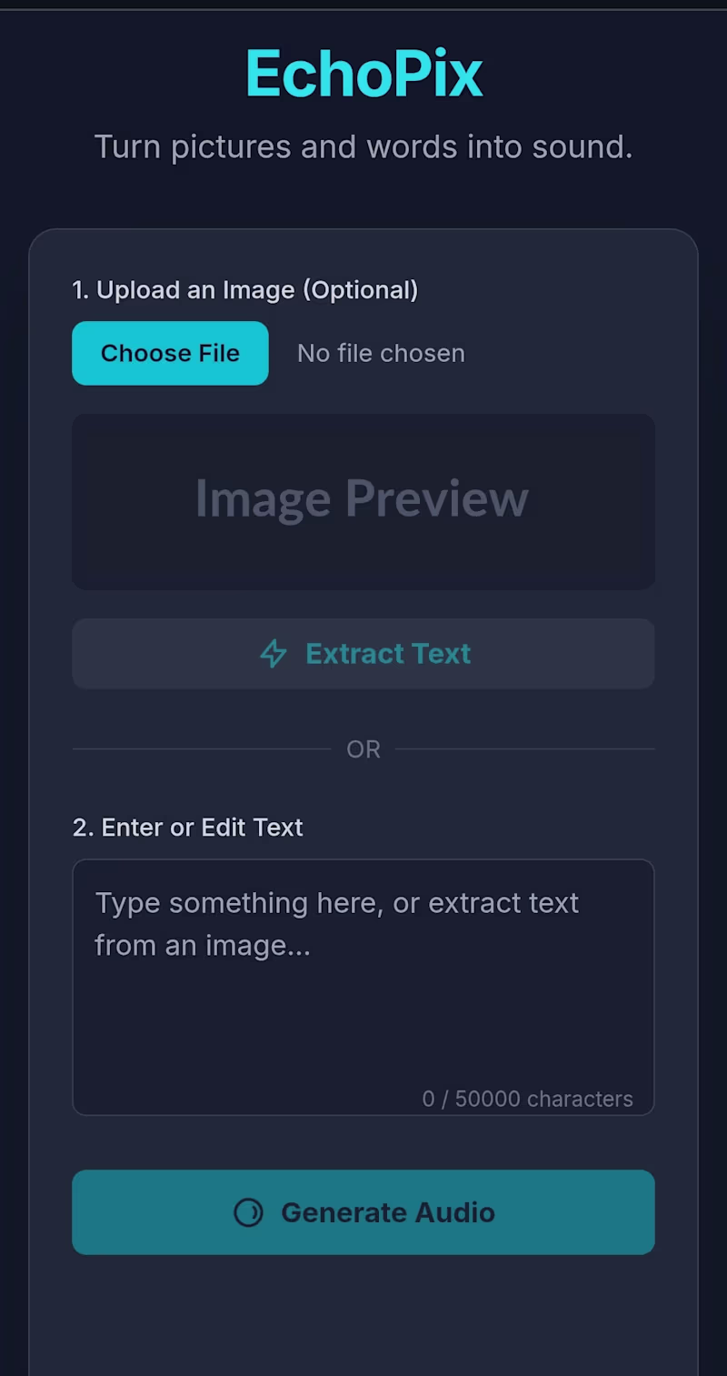 Cover image for AI-Powered Text-to-Audio App: Convert Notes to Clear Audio