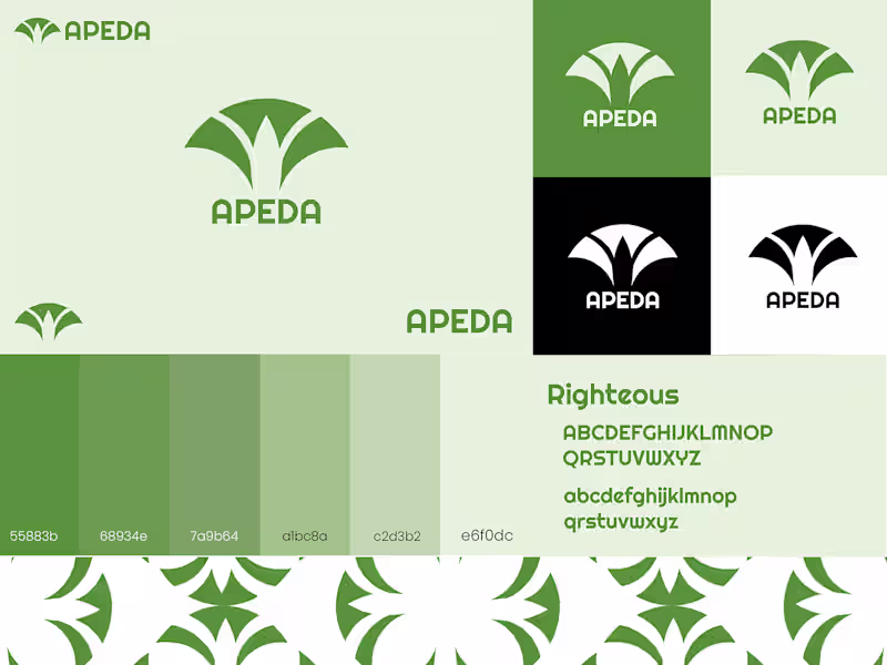 Cover image for APEDA Logo Redesign