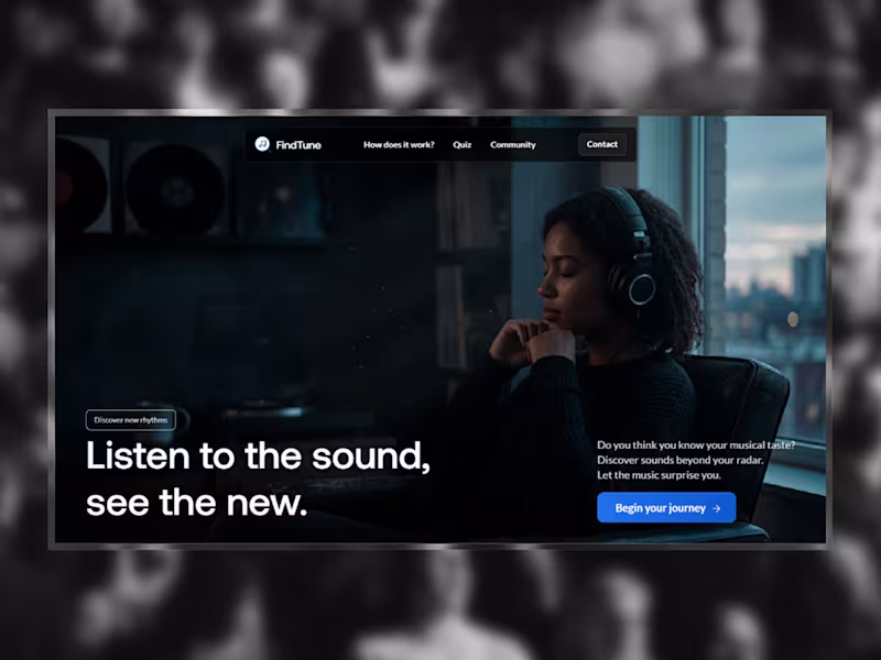 Cover image for FindTune | Music Discovery  