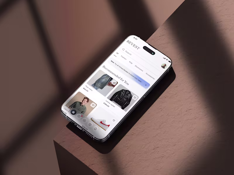 Cover image for UIUX for Revest - Second-Hand