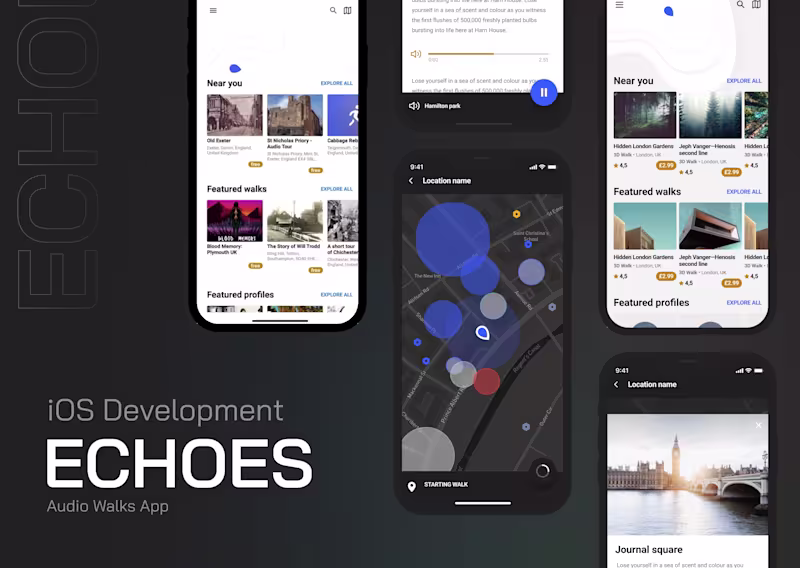 Cover image for Location-Based Audio Tour App with GPS-Triggered Storytelling