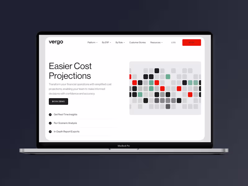Cover image for Development of Financial Management Platform for Vergo