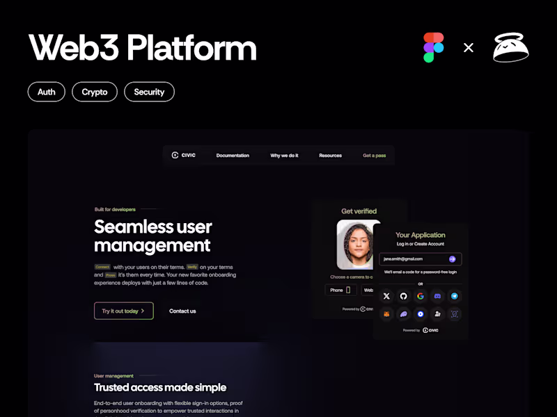 Cover image for Web3 Auth Landing Page