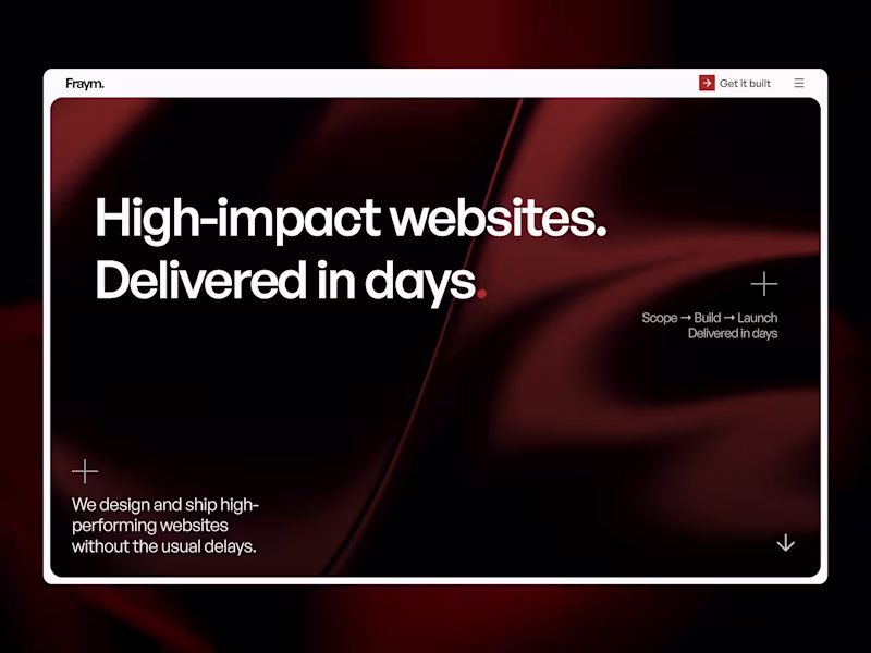 Cover image for Landing Page Design & Build (Framer)