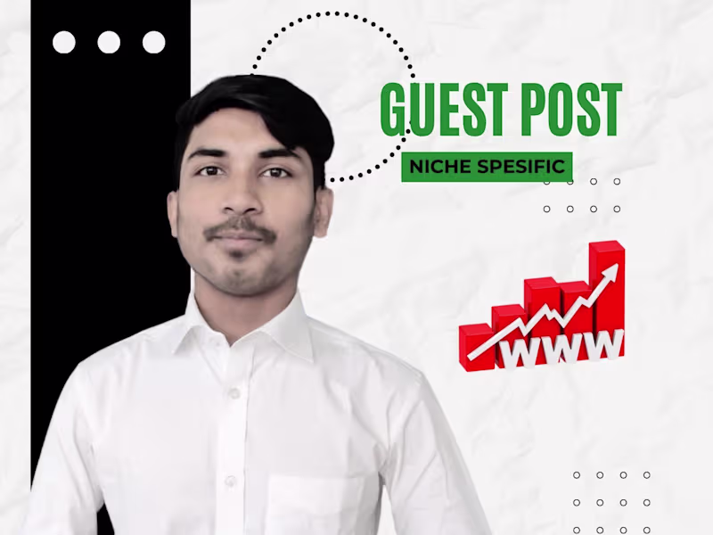 Cover image for Premium Guest Post Service For Your Niche