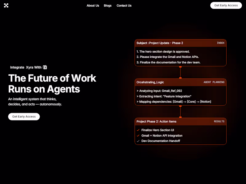 Cover image for Professional Design for AI Agent Hero Section Online