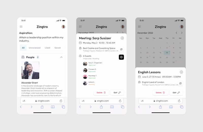 Cover image for Zingtro - AI Aspiration Platform